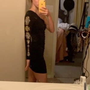 Black homecoming dress